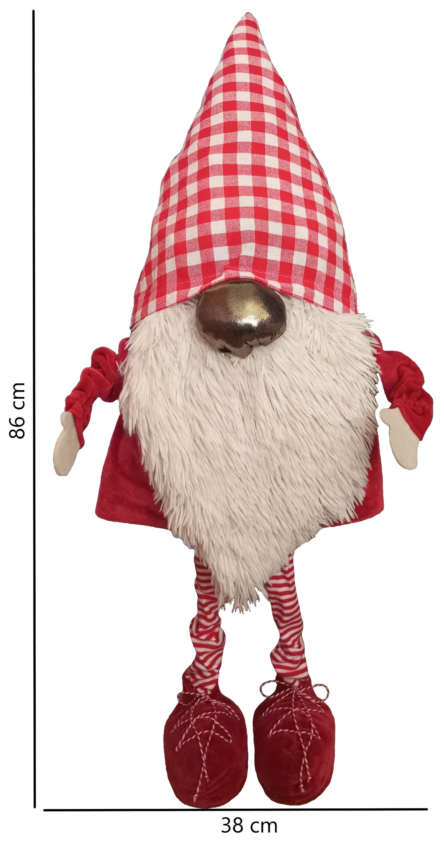 Handmade Christmas decorative dwarf